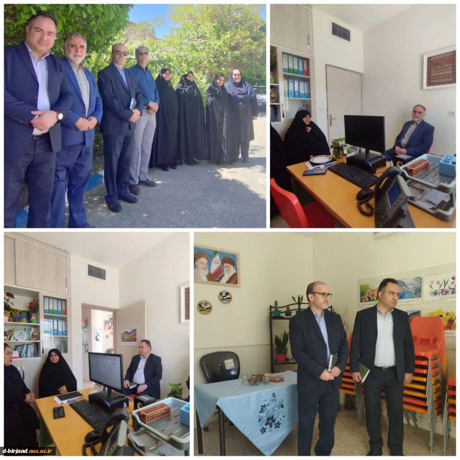 بازدید معاونت حفاظت فیزیکی دفتر مرکزی حراست دانشگاه ملی مهارت از آموزشکده  دختران بیرجند  2